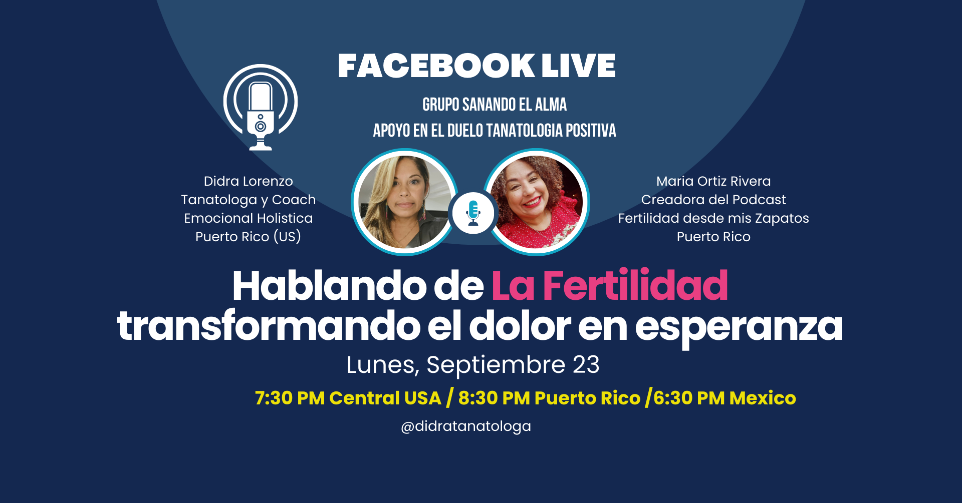 En este momento estás viendo «Hablando de Fertilidad y Esperanza con María Ortiz Rivera»