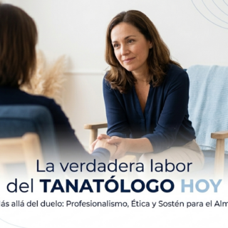 La verdadera labor del Tanatólogo hoy: Más allá del duelo y la despedida