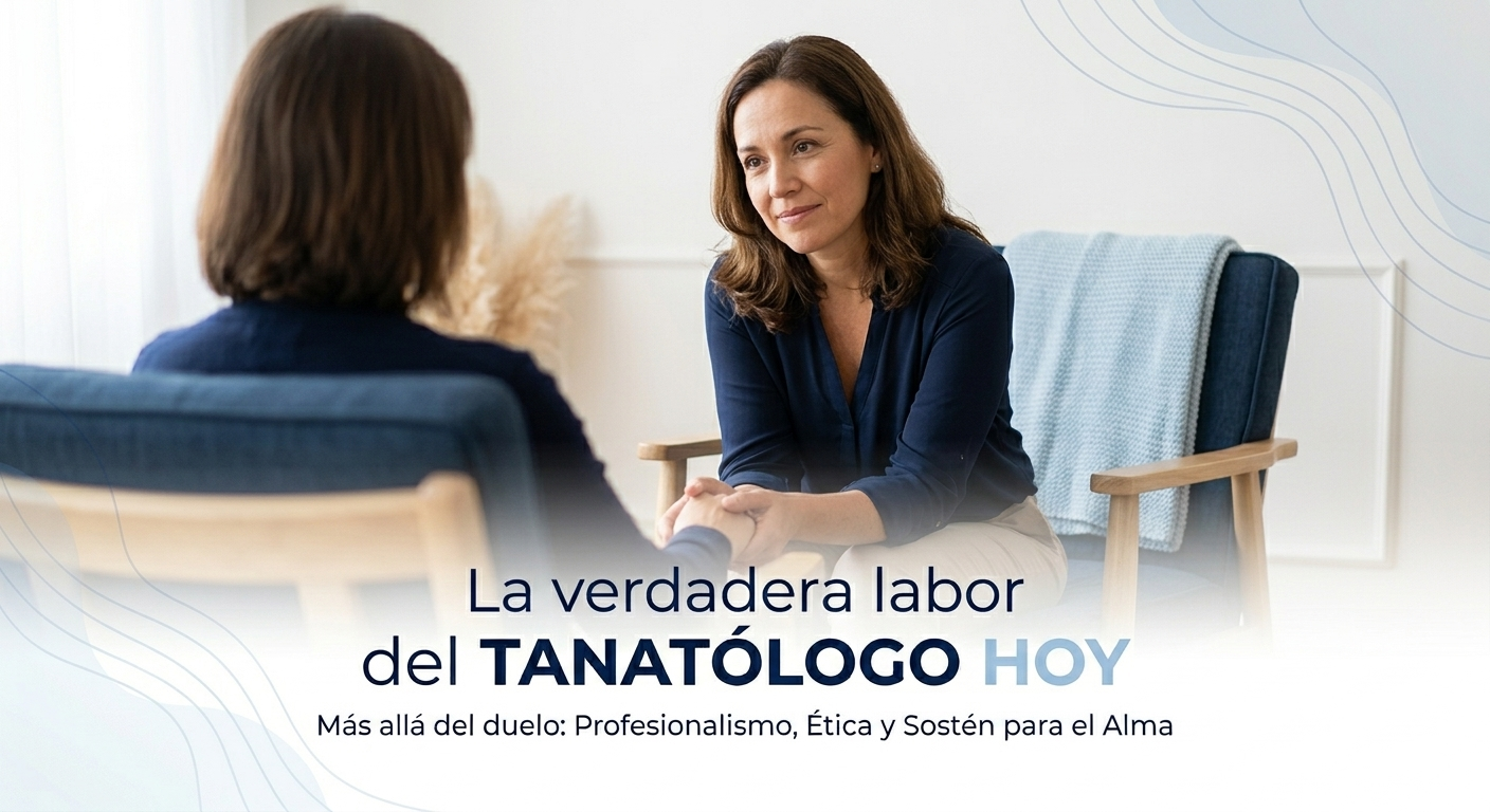 En este momento estás viendo La verdadera labor del Tanatólogo hoy: Más allá del duelo y la despedida